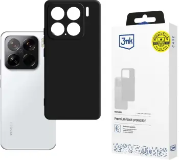 Mbështjellës 3mk Matt Case për Xiaomi 15, i zi