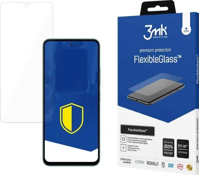 Xham mbrojtës 3MK FlexibleGlass për Xiaomi Poco M6 Pro 5G, hibrid, transparent - 1