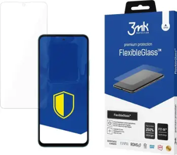 Xham mbrojtës 3MK FlexibleGlass për Xiaomi Poco M6 Pro 5G, hibrid, transparent