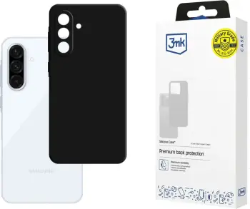 Mbështjellës silikon për celular 3mk Protection për Samsung Galaxy A36 5G, i zi