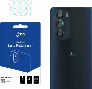 Mbrojtëse lente 3MK Lens Protect për Motorola Edge 30, set 4 copë, transparente