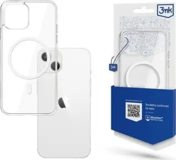 Kapak telefoni 3MK MagCase për Apple iPhone 15 Pro Max, MagSafe, transparent