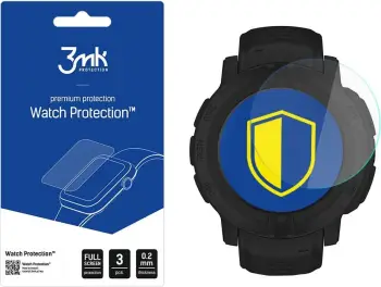 Mbrojtës ekrani 3MK FlexibleGlass Garmin Instinct 2, xham hibrid, transparent