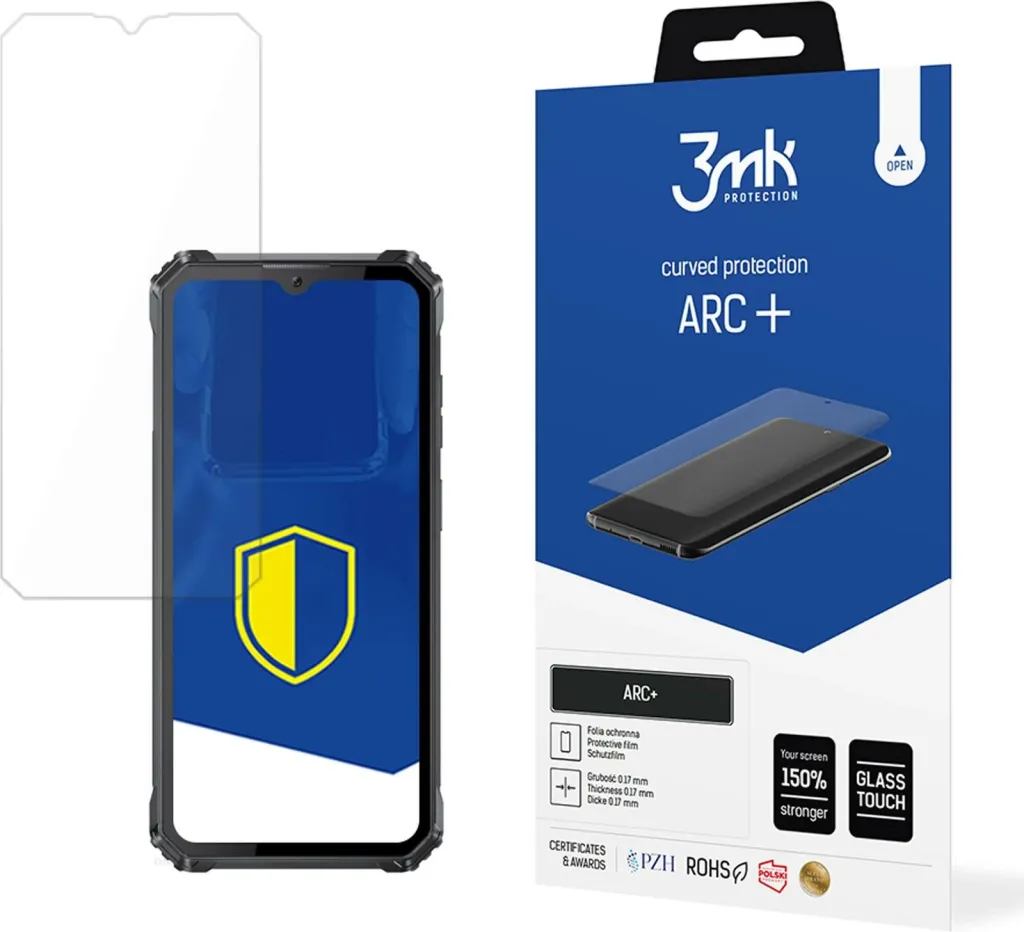Folje mbrojtëse për ekran celulari 3mk ARC+ për Oukitel WP28 - 1