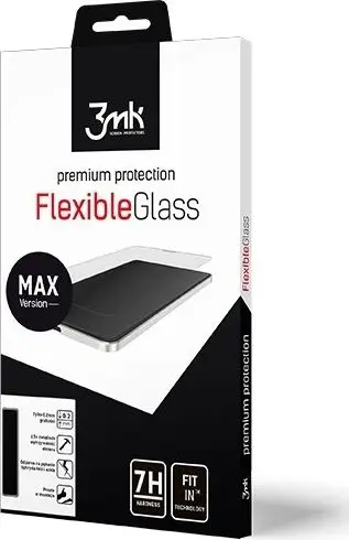 Xham mbrojtës 3MK FlexibleGlass Max për Samsung Galaxy A51, transparent
