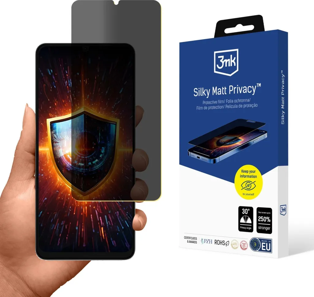 Mbështjellës privatësie 3mk Silky Matt Privacy për UleFone Note 21, Mat - 1