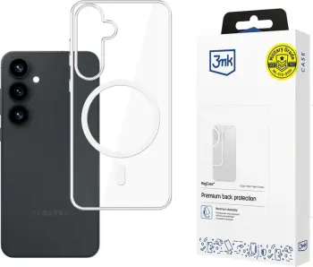 Mbështjellës 3mk MagCase për Samsung Galaxy S25, transparent