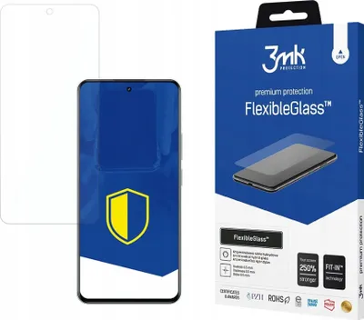 Xham mbrojtës 3MK FlexibleGlass për Realme 12 4G, hibrid, transparencë e lartë - 1