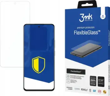 Xham mbrojtës 3MK FlexibleGlass për Realme 12 4G, hibrid, transparencë e lartë