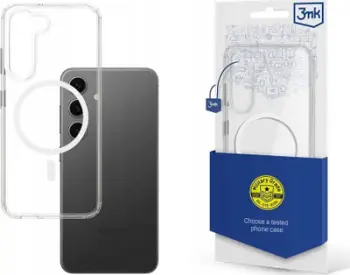 Mbështjellës 3mk MagCase me MagSafe për Samsung Galaxy S24+, Transparent