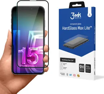 Xham mbrojtës 3mk HardGlass Max Lite për iPhone 15 Pro Max