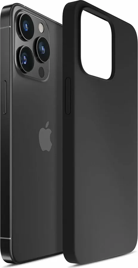 Mbështjellës silikon për celular 3mk Protection për iPhone 15 Pro, i zi - 6