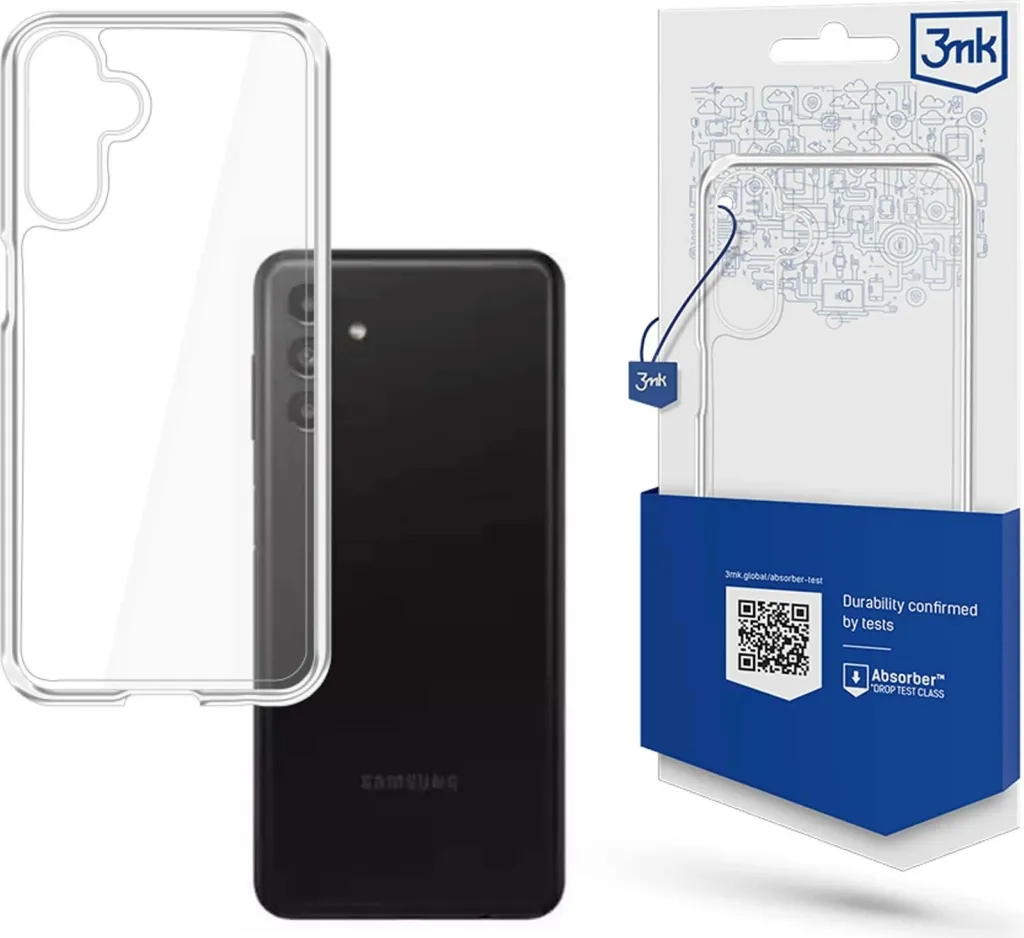 Mbështjellës 3mk Armor Case për Samsung Galaxy A14 4G/5G, transparent - 1