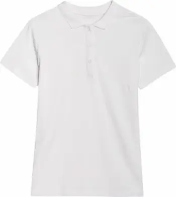 Maicë polo për femra 4F, e bardhë
