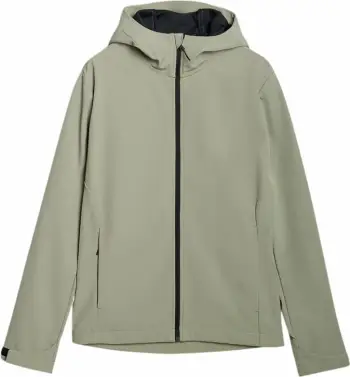 Jakne softshell për meshkuj 4F, e gjelbër