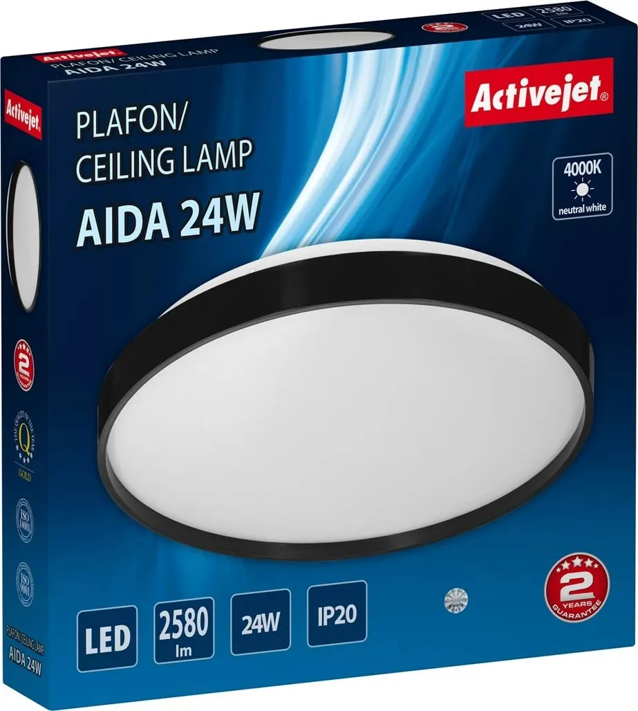 Dritë tavani LED Activejet AJE-AIDA 24W, e bardhë - 4