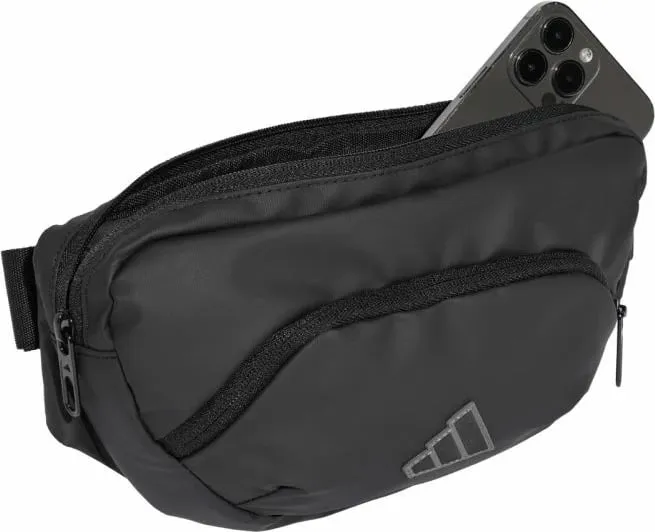 Çantë beli adidas unisex, e zezë - 4
