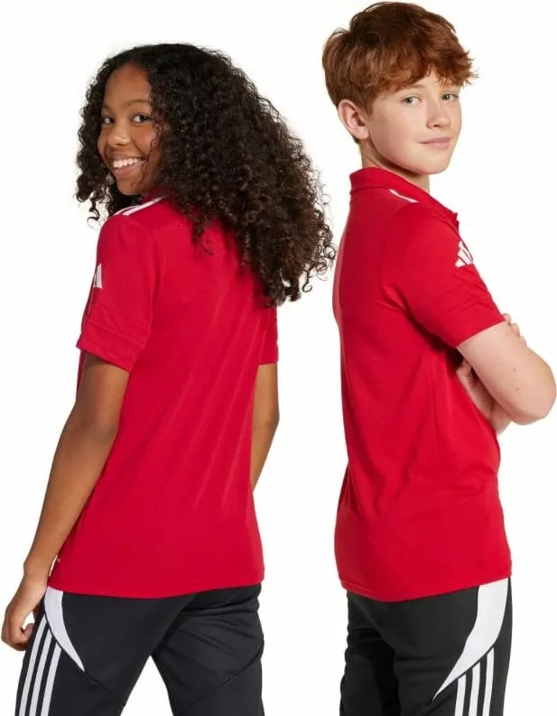 Maicë polo për fëmijë adidas, e kuqe - 3