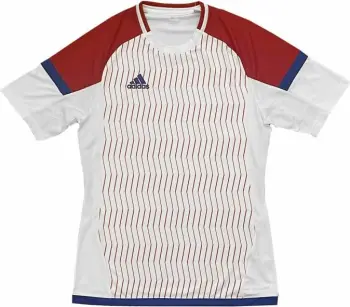 Maicë adidas për meshkuj, e bardhë