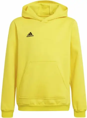 Bluzë me kapuç Adidas Entrada 22 Hoody Jr HI2142, për fëmijë, e verdhë