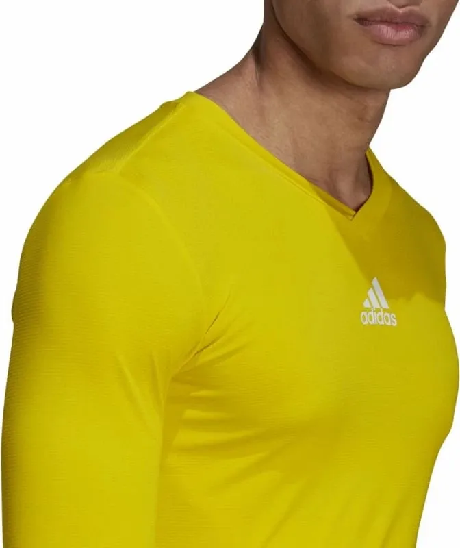 Fanellë stërvitore për meshkuj adidas, e verdhë - 4