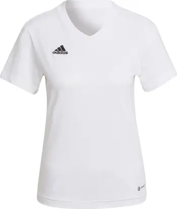 Maicë adidas për femra, e bardhë