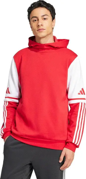 Bluzë me kapuç Adidas Squadra 25 Sweat M JD2973, për meshkuj, pambuk, e zezë