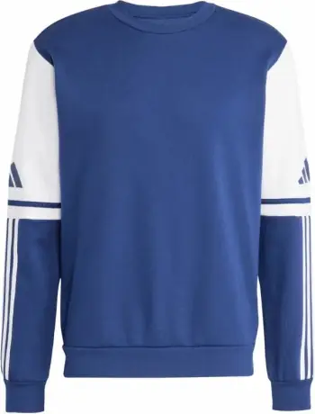 Bluzë sportive adidas Squadra 25 Sweat Crew JD2958, për meshkuj, pambuk poliester, blu navy