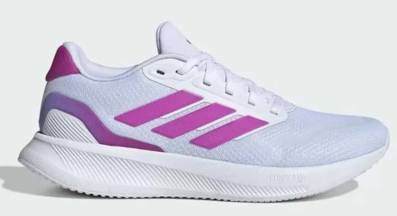 Atlete vrapimi adidas për fëmijë, vjollcë-rozë - 1
