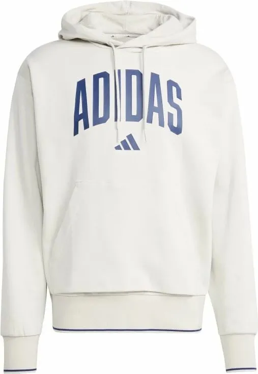 Duks me kapuç për meshkuj adidas, gri - 1