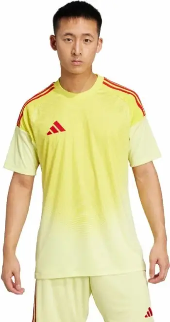 Fanellë portieri adidas për meshkuj, e verdhë