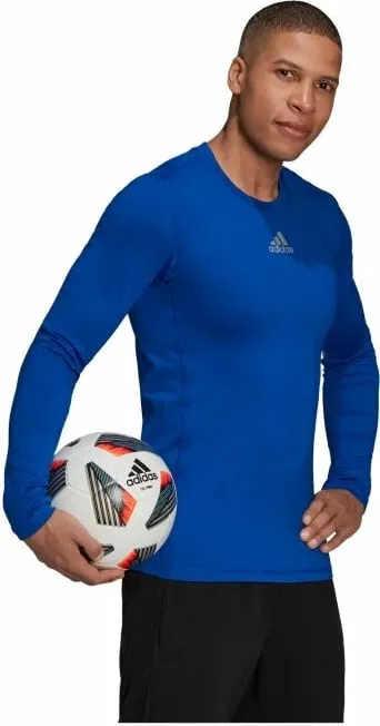 Maicë Adidas TechFit për meshkuj, blu - 4
