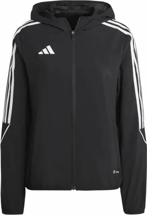 Jakne adidas për femra, e zezë - 1