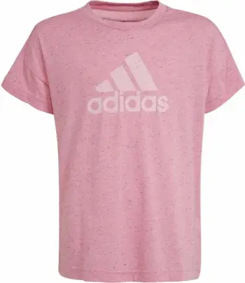 Bluzë adidas Badge of Sport Tee Jr HM2648, pambuk, për vajza, rozë