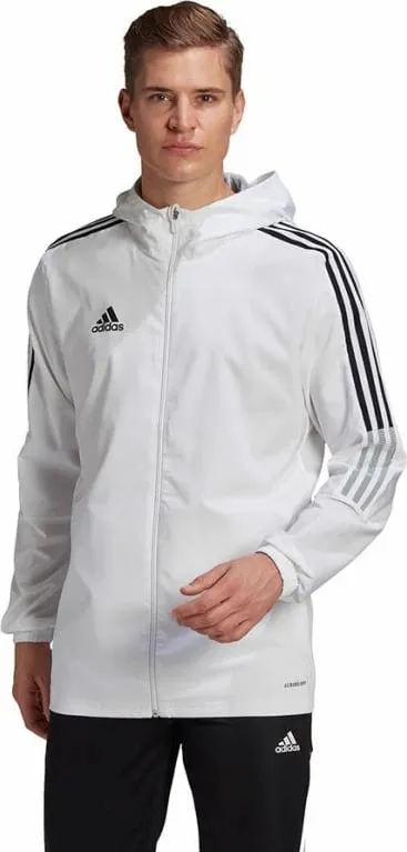 Duks me kapuç adidas për meshkuj, i bardhë - 2