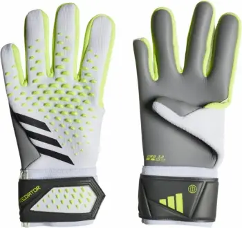 Doreza portieri adidas Predator, për meshkuj, të bardha dhe gri