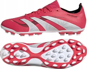 Këpucë futbolli Adidas Predator League 2G 3G AG M ID3837, për meshkuj, taban gome, të kuqe