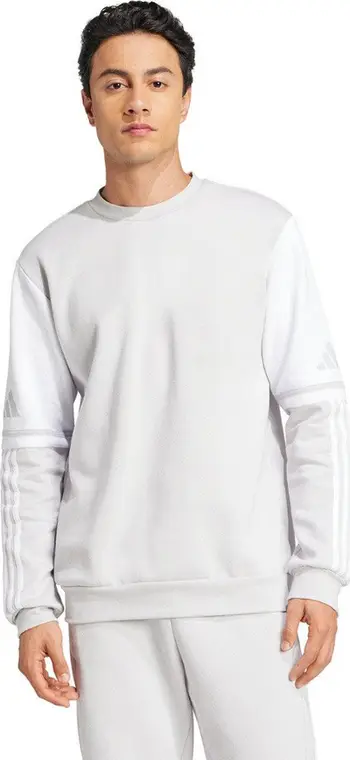 Bluza sportive Adidas Squadra 25 Sweat Crew M JD2960, pambuk poliester, gri