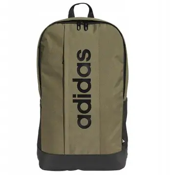 Çantë shpine adidas Linear IN6123, xhep anësor për shishe, jeshile