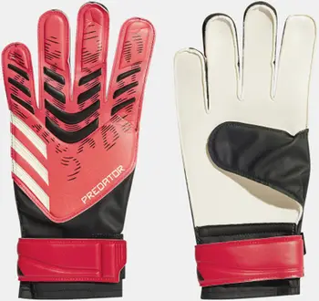 Doreza portieri adidas Predator GL TRN M JH3805, Soft Grip Pro, të kuqe
