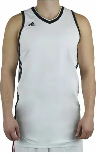 Maicë për meshkuj adidas, e bardhë - 1