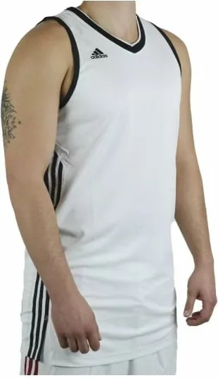 Maicë për meshkuj adidas, e bardhë - 3