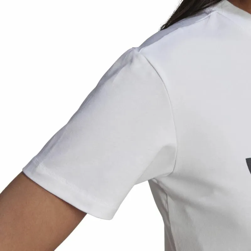 Maicë adidas Trefoil për femra, e bardhë - 4