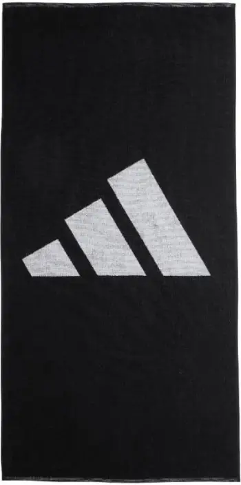 Peshqir për not adidas, i zi
