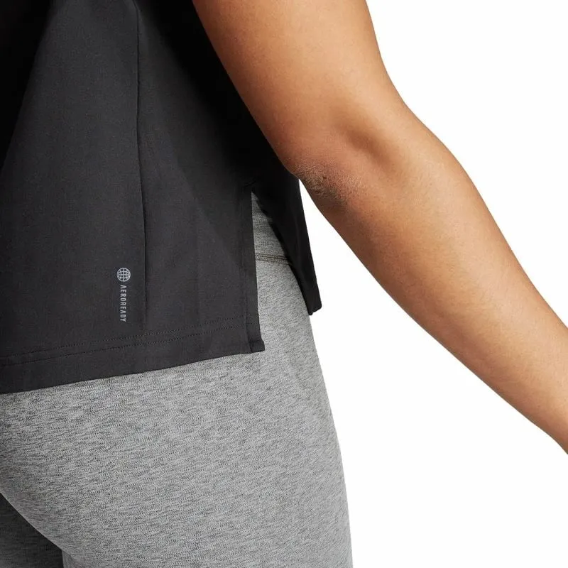 Maicë stërvitore për femra adidas, e zezë - 6