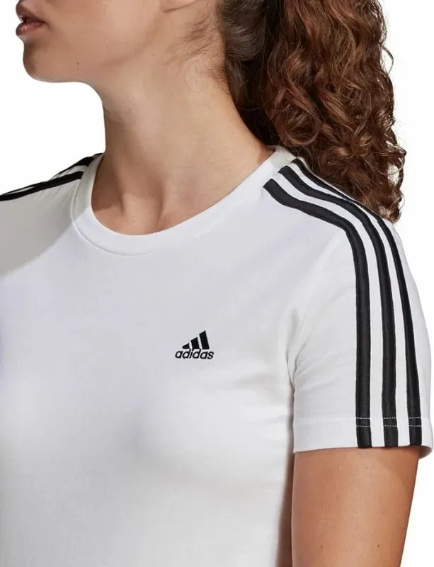 Maicë adidas për femra, e bardhë - 2