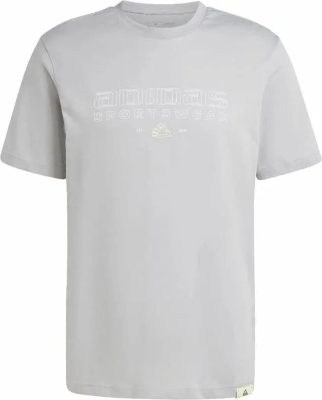 Maicë adidas për meshkuj, e hirtë - 1