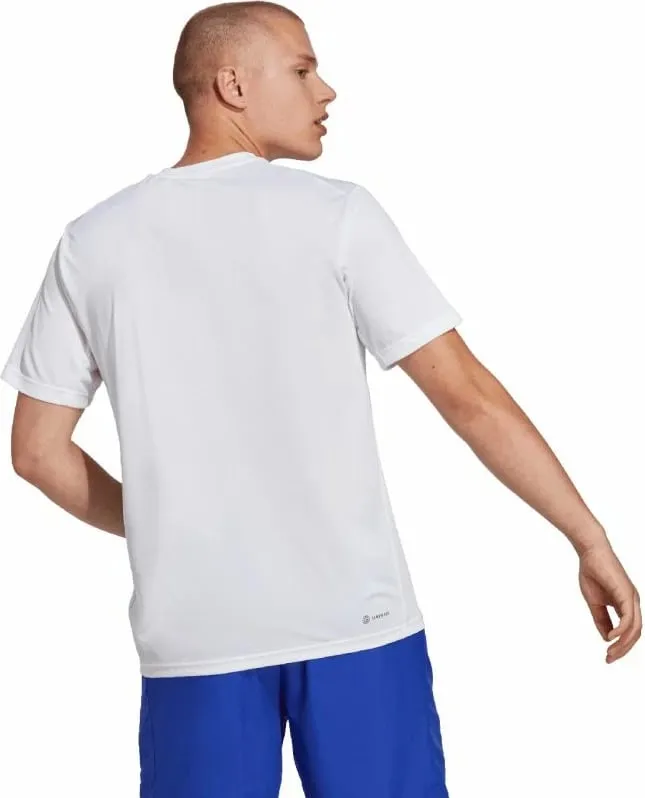Fanellë stërvitjeje për meshkuj adidas, e bardhë - 3