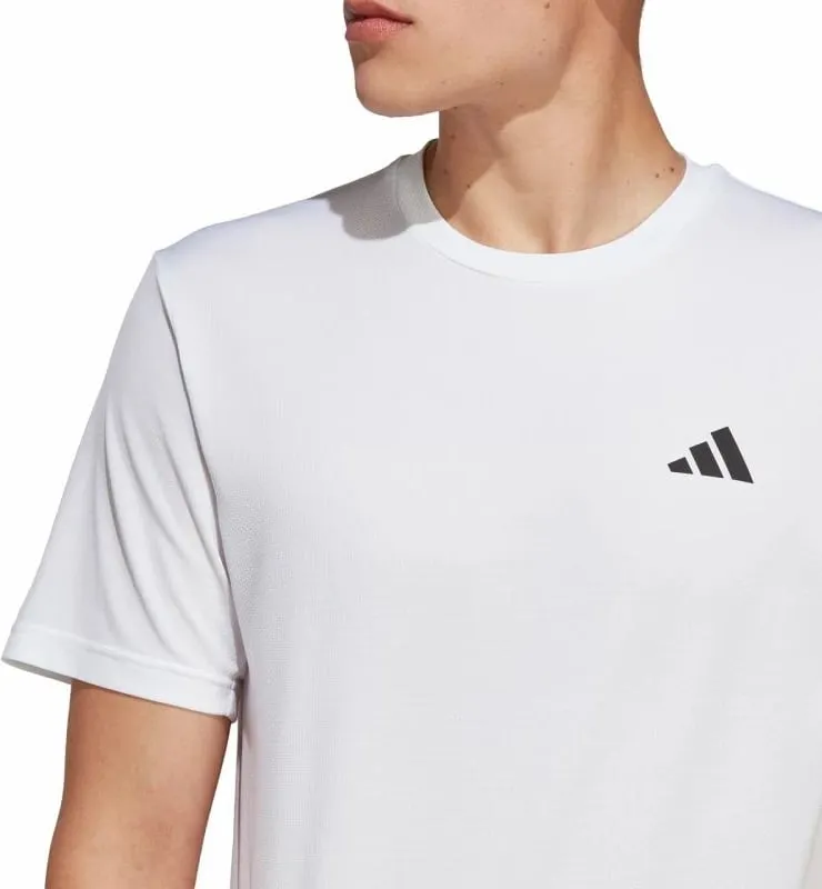 Fanellë stërvitjeje për meshkuj adidas, e bardhë - 4