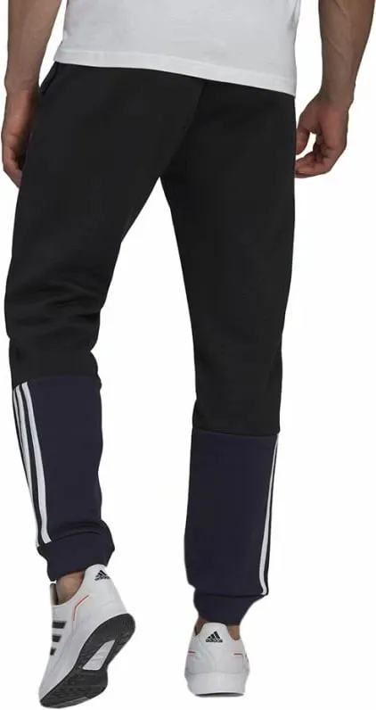 Pantallona sportive për meshkuj adidas, blu marin - 1